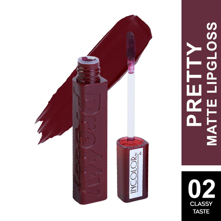 INCOLOR PRETTY MATTE LIPGLOSS