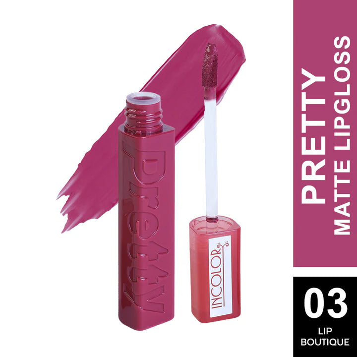 INCOLOR PRETTY MATTE LIPGLOSS