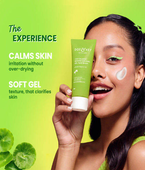 Dot and Key Cica Calming Blemish Clearing Gel Face Wash