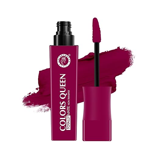 COLORS QUEEN TOTALLY MATTE NON TRANSFER LIQUID LIPSTICK NTG23