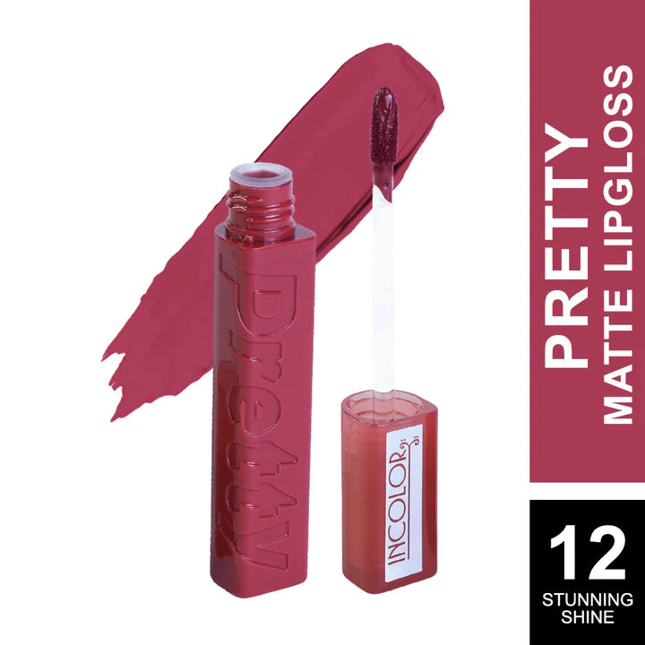 INCOLOR PRETTY MATTE LIPGLOSS