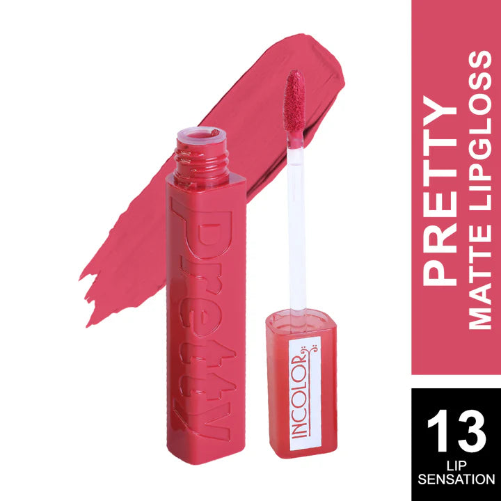 INCOLOR PRETTY MATTE LIPGLOSS