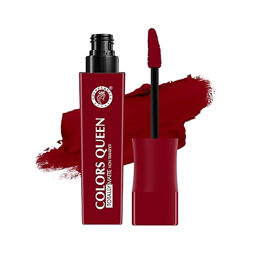 COLORS QUEEN TOTALLY MATTE NON TRANSFER LIQUID LIPSTICK NTG23
