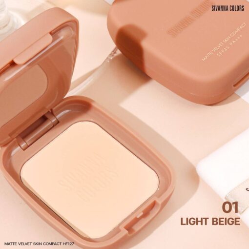 Sivanna Colors Matte Velvet Skin Compact