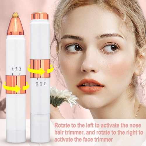 2in1 Rechargeable Duo Perfect Shaver for Face body eyebrows Hair Removal