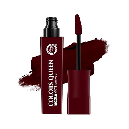 COLORS QUEEN TOTALLY MATTE NON TRANSFER LIQUID LIPSTICK NTG23