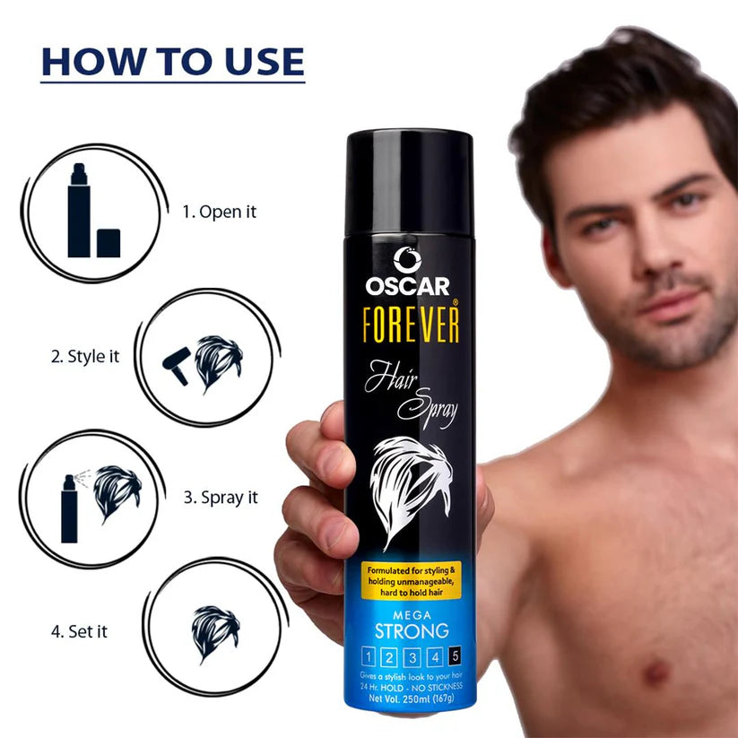 OSCAR Forever Mega Strong Hair Spray 250ML