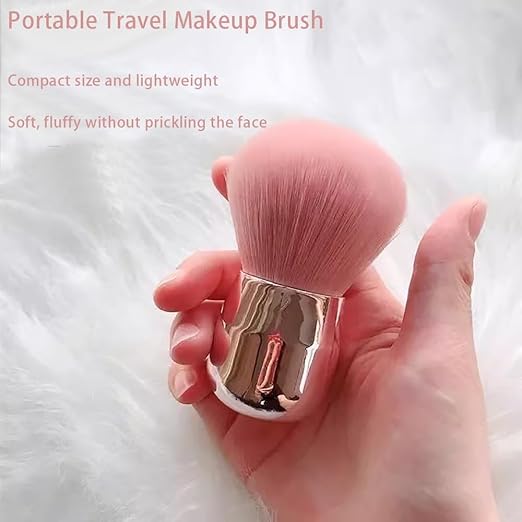 Makeup Blush Brush – Travel Size Face Powder & Foundation Brush