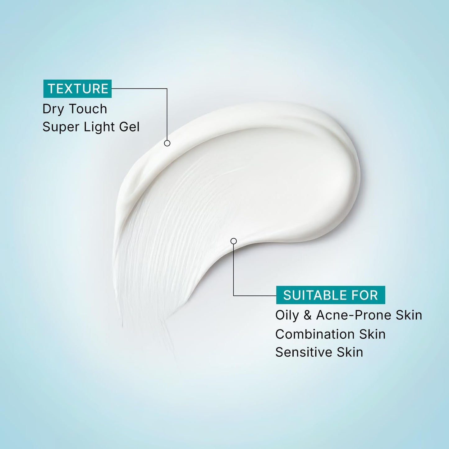 Pilgrim 5% Niacinamide Oil-Free Super Light Gel Sunscreen For Oily Skin SPF 50 PA++++