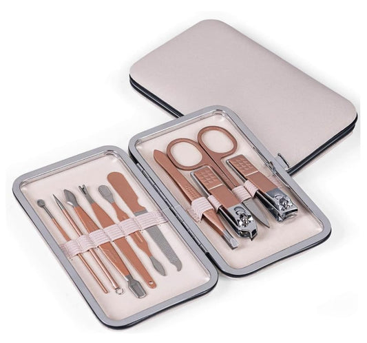 10-Piece Manicure & Pedicure Kit women and men