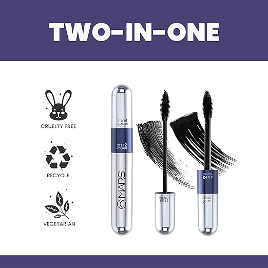 MARS Double Trouble Volumizing and Lengthening Mascara