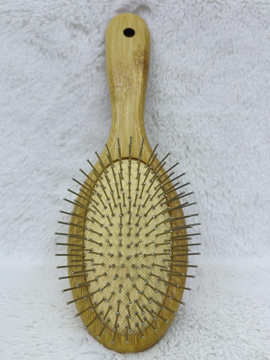 Wooden Paddle Hair Brush Detangling Hairbrush Scalp Massage Brush for Women