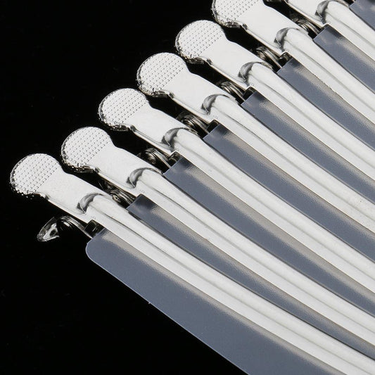 12-piece set of Hairdressing Sectioning Clamps