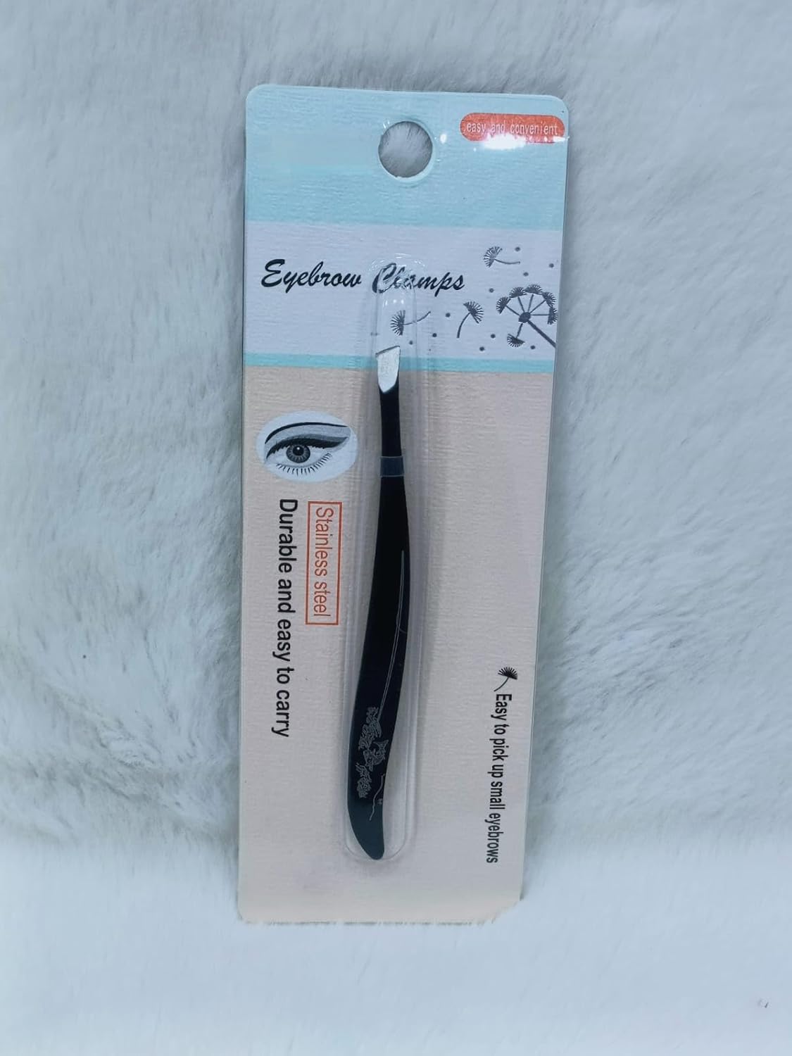 Eyebrow Hair Removal Stainless Steel Tweezer for Men & Women