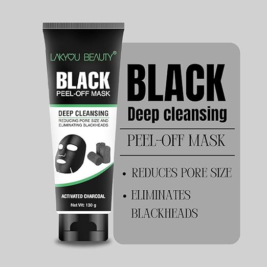 LAKYOU BEAUTY BLACK PEEL OFF MASK DEEP CLEANSING