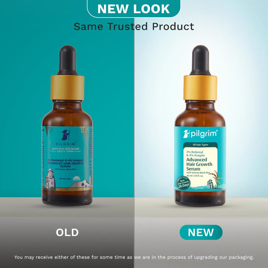 Pilgrim Redensyl 3% + Anagain 4% + Baicapil Advanced Hair Growth Serum