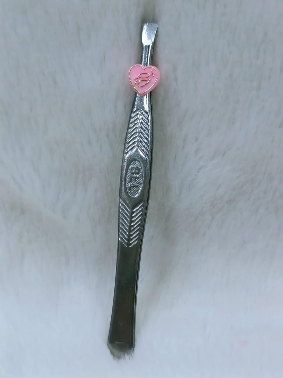 Metal Flat Tip Tweezer for Women