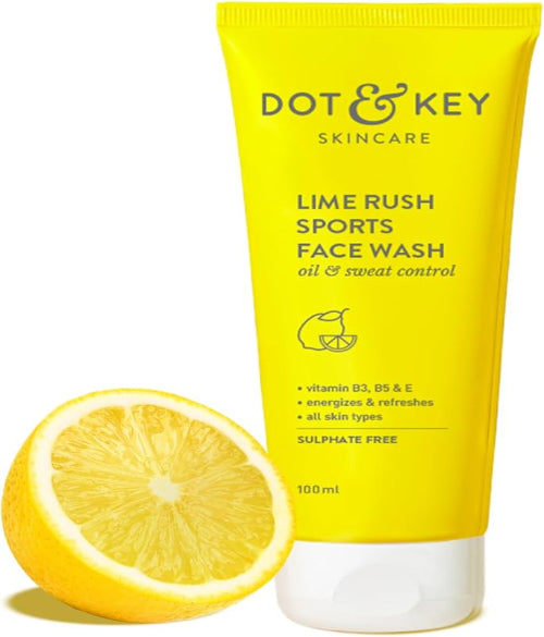 Dot & Key Lime Rush Sports Facewash