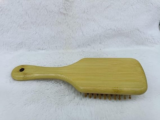Hairbrush Comb Wooden Paddle Hair Brush for Men & Women Bamboo