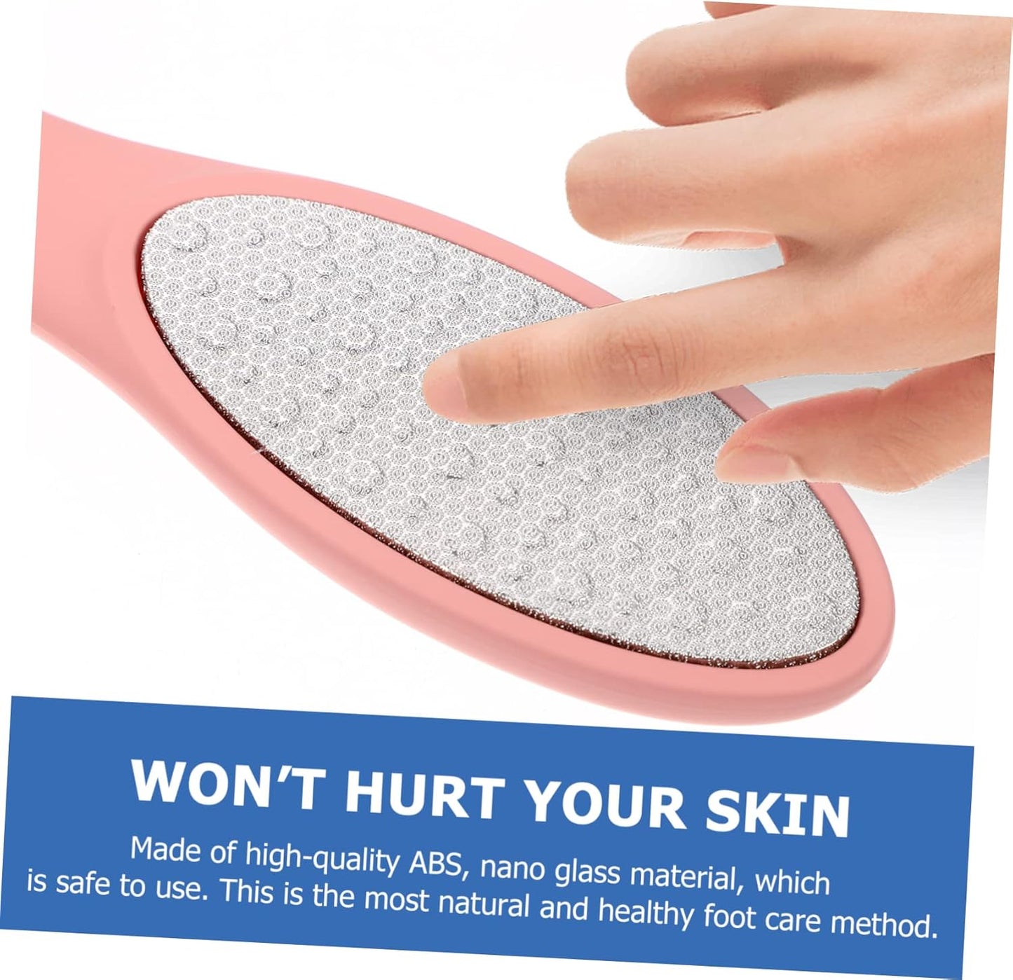 Foot Skin File Portable Glass Foot Washboard Callus Scraper