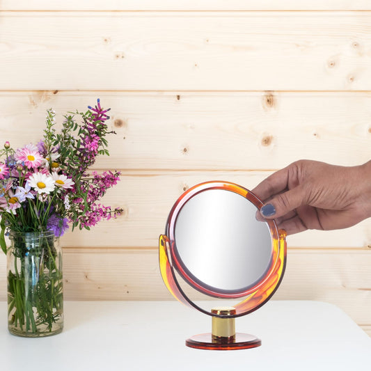 SCARLET LINE DOUBLE SIDED STAND MIRROR