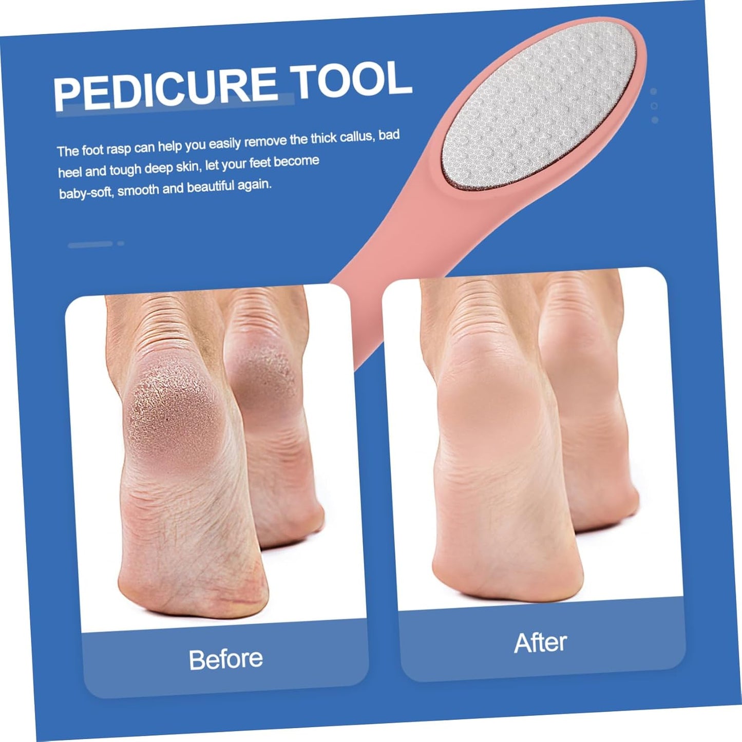 Foot Skin File Portable Glass Foot Washboard Callus Scraper