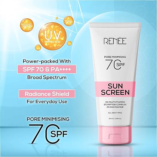 RENEE Pore Minimizing Sunscreen Spf 70, 50Ml