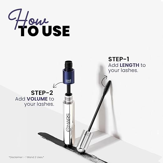 MARS Double Trouble Volumizing and Lengthening Mascara