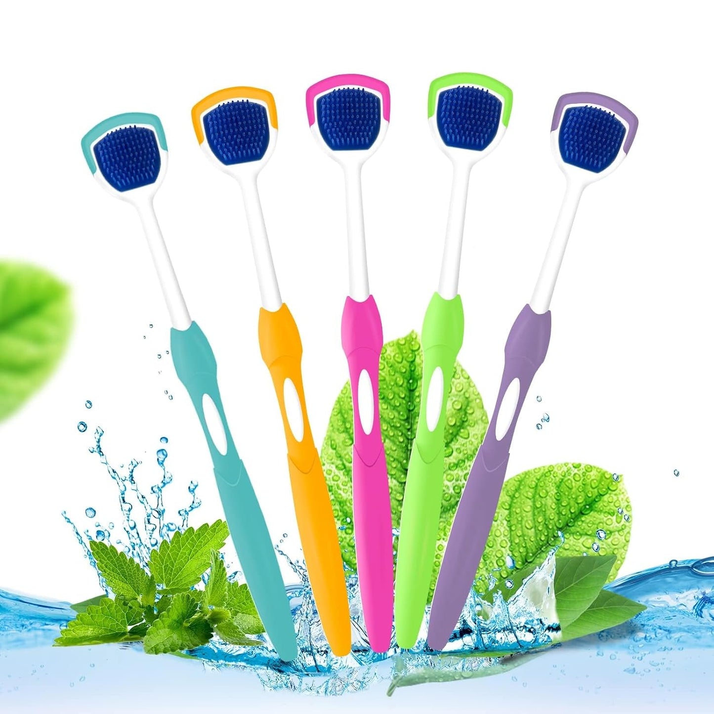 Tongue Scraper & Tongue Brush