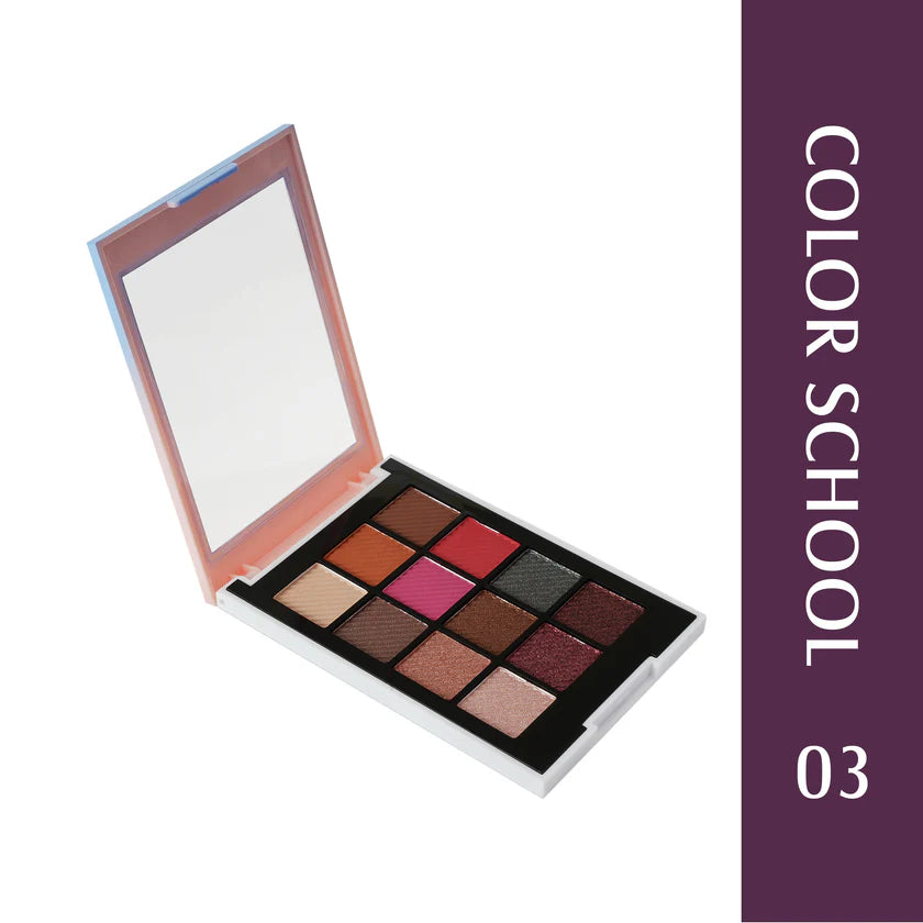 GLAM21 COLOR SCHOOL EYESHADOW PALETTE