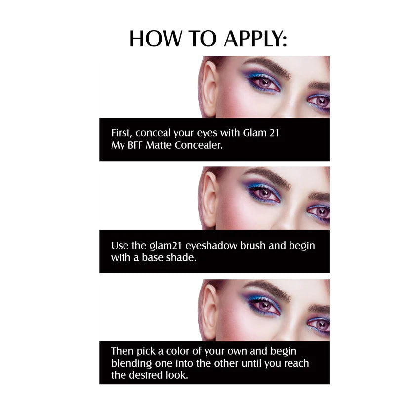 GLAM21 COLOR SCHOOL EYESHADOW PALETTE