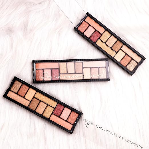 HALF N' HALF MK-15 12IN1 EYESHADOW & HIGHLIGHTER
