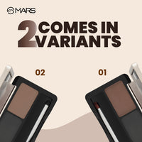 MARS Eyes Kit With Eyebrow Pencil & Dual Powder Palette