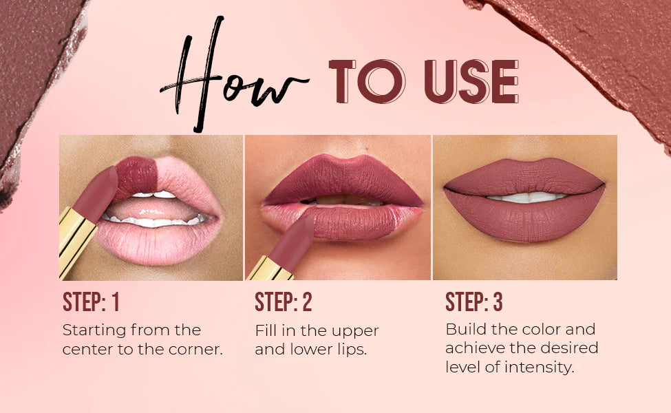 Colors Queen Nude It Creamy Matte Long Lasting Lipstick