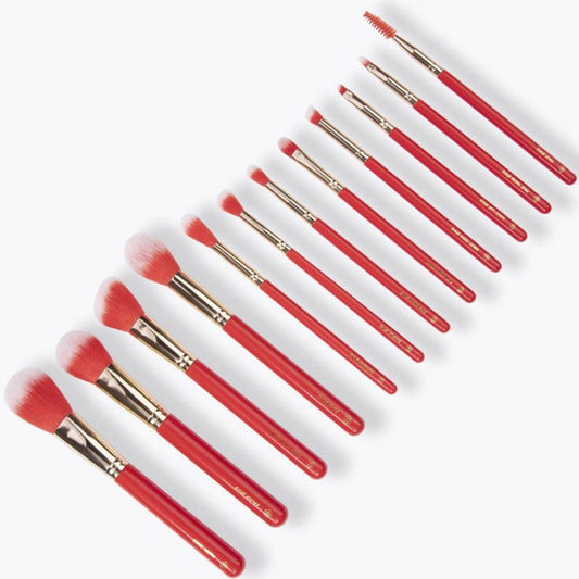 BH Cosmetics Miss Claus Fa La La Fierce 12-Piece Brush Set