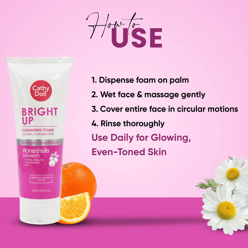 CATHY DOLL BRIGHT UP CLEANSING FOAM 150ML