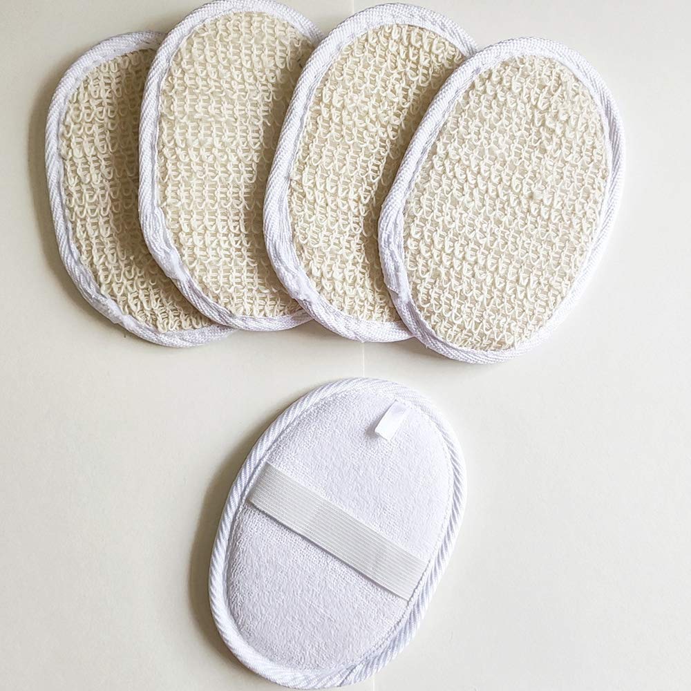 Natural Loofah Exfoliating Body Scrubber