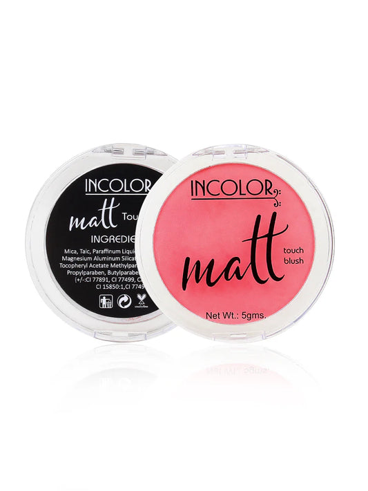 INCOLOR Long Lasting Matt Touch Blusher