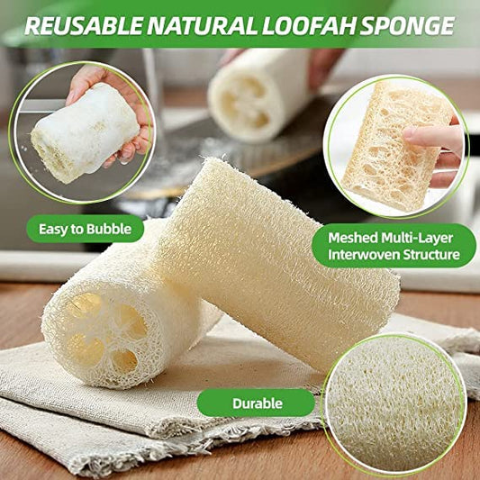Spa Exfoliating Bath Body Loofa Sponge (1 PCS)