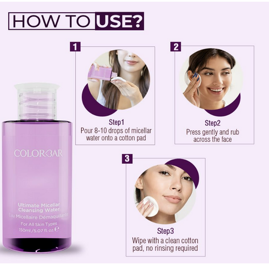 COLORBAR Ultimate Micellar Cleansing Water