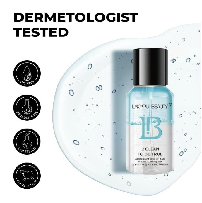 LAKYOU BEAUTY 2 Clean To Be True Makeup Remover β 100ml