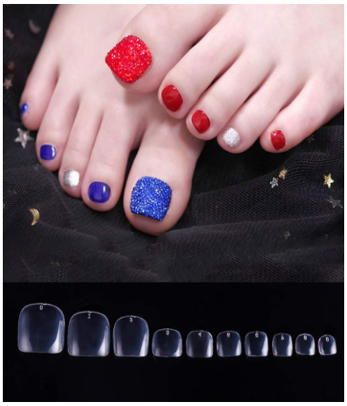 Nail Tips for Art PACK OF 100 PCS