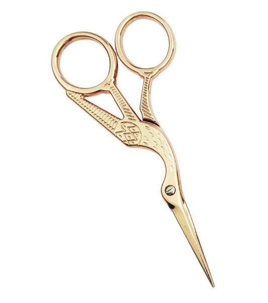 Stainless Steel Crane Shears Cross Stitch Scissor
