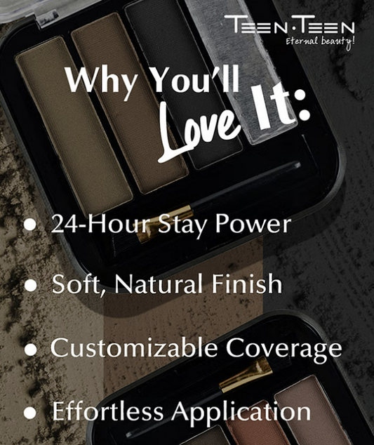 TEEN TEEN COSMETICS Professional Brow Powder & Gel - 4 g