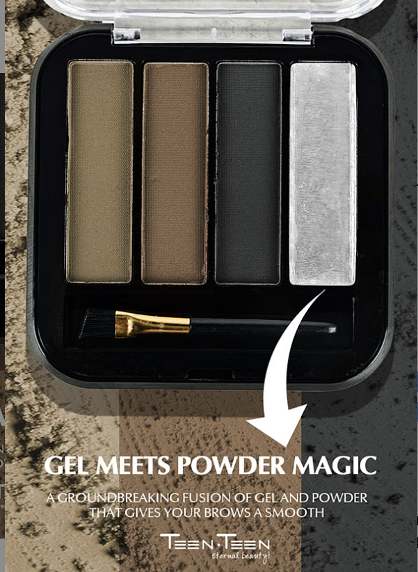 TEEN TEEN COSMETICS Professional Brow Powder & Gel - 4 g