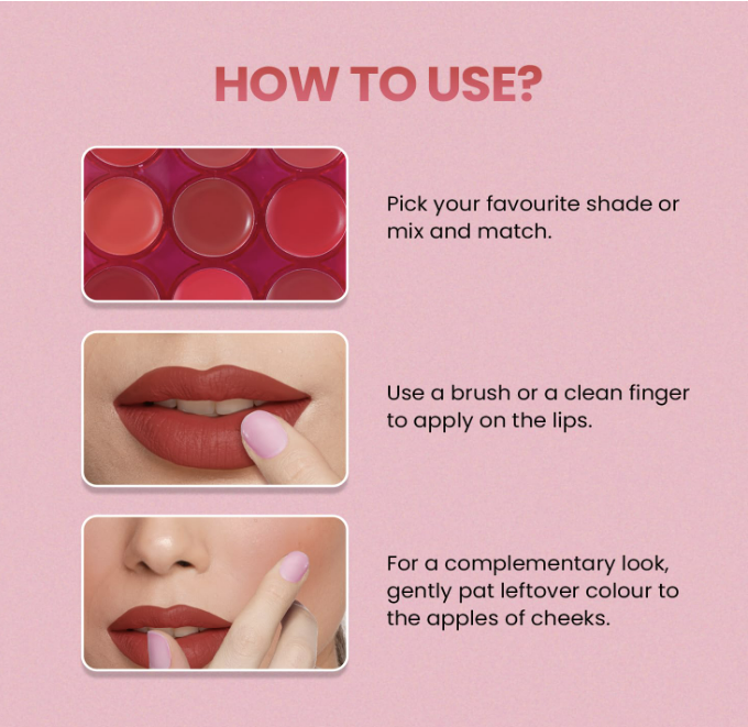 Swiss Beauty On the Move Pigmented Lip Palette