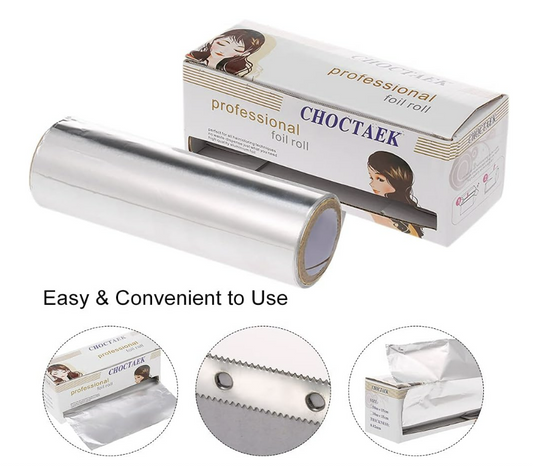 Aluminum Foil for Hair Perm Tint (SIZE: 12CM THICKNESS 0.025MM)