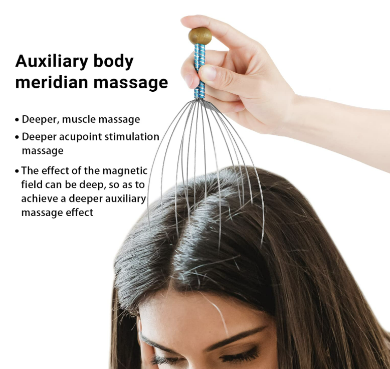 Multifunctional Anti-Stress Hair Scalp Massage Body Head Massager