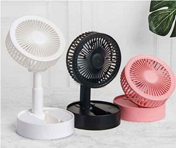 Omi Cart Mini Handheld Portable Fan USB Rechargeable Built