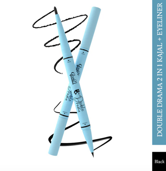 Double Drama Kajal+Eyeliner